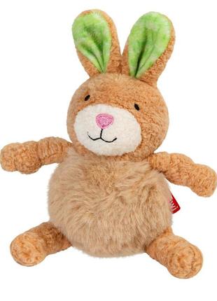 Іграшка для собак зайчик з м'ячиком всередині gigwi suppa pupp...