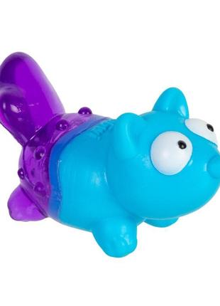 Іграшка для собак лисиця з пищалкою gigwi suppa puppa, гума, 9 см