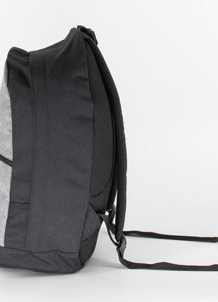 Сучасний спортивний міський чоловічий рюкзак чорний + сірий ст...3 фото