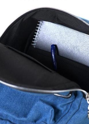 Маленький джинсовий рюкзак дошкільний для дівчаток або хлопчик...4 фото