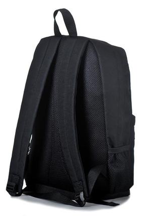 Рюкзак класичний чорний універсальний зносостійка вологостійка...3 фото