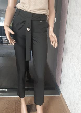 Штани agassi туреччина брюки черные узкие1 фото