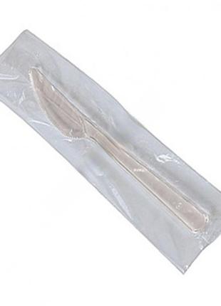 Ножі в індивідуальній упаковці прозорі | 170мм | 100 штук1 фото