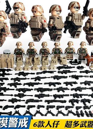 Фігурки чоловічки військові спецназівці афган ірак альфа