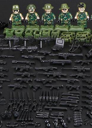 Фігурки чоловічки військові спецназ солдати зброю альфа