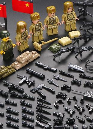 Фігурки чоловічки військові друга світова війна партизани та с...