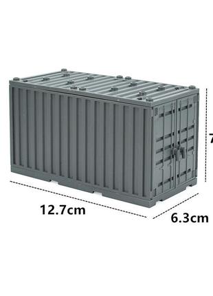 Конструктор контейнер ангар база для чоловічків спецназу поліц...