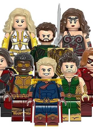 Набір фігурки чоловічки супергерої серіалу пацани the boys