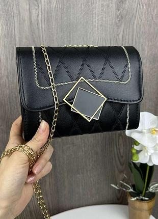 Жіноча міні сумка сумочка маленька клатч женская сумочка с цепочкой