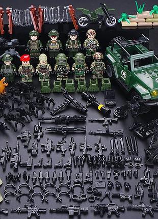 Фігурки чоловічки військові спецназ солдати swat альфа та бога...