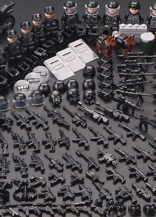 Фігурки чоловічки спецназ військові поліція солдати swat 12шт