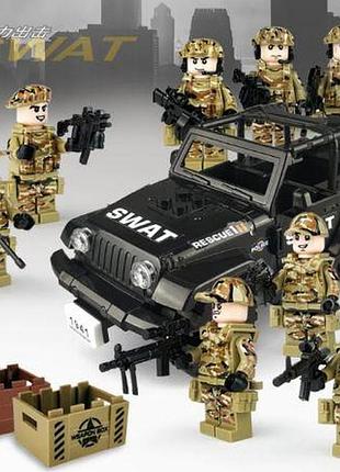 Фігурки чоловічки поліція військові спецназівці корд ссо з маш...