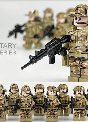 Фігурки чоловічки військові спецназ солдати swat для lego lego