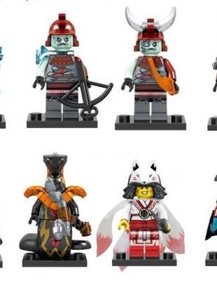 Фігурки, чоловічки, ніндзя зомбі ninjago для лего lego