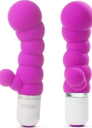 Вібратор moqqa surfer mini rabbit - pink з німеччини