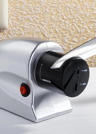 Универсальная электрическая точилка для ножей и ножниц (ножеточка)