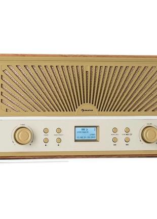 Радіо приймач auna glastonbury go st dab+/fm/bt radio з акумулято