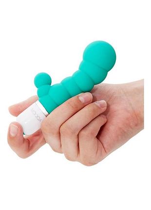 Вібратор moqqa surfer mini rabbit - blue з німеччини 4