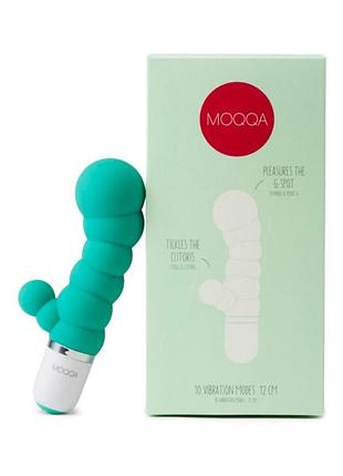 Вібратор moqqa surfer mini rabbit - blue з німеччини 5