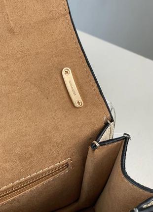 Сумка coach morgan shoulder bag in colorblock signature canvas9 фото