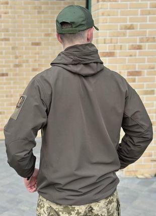 Куртка софтшел олива літо military9 фото