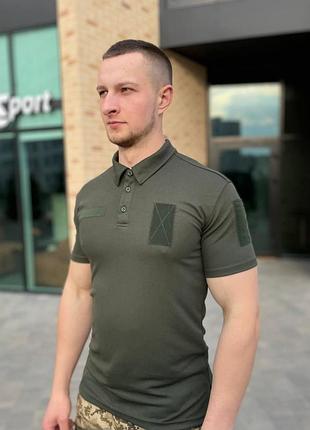 Поло олива coolpass “military”