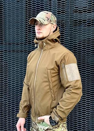 Куртка софтшел койот military 4