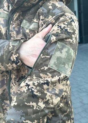 Куртка софтшел к. піксель military 3