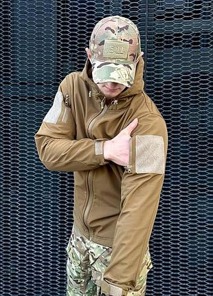 Куртка софтшел койот military 9