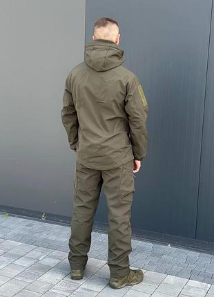 Штани олива софтшел military 4