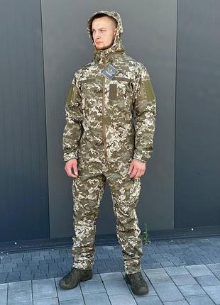 Штани піксель софтшел military 2