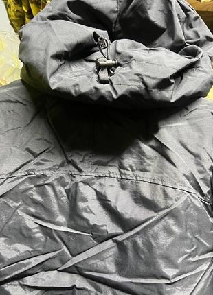 Мембранна куртка чорна level 72 фото
