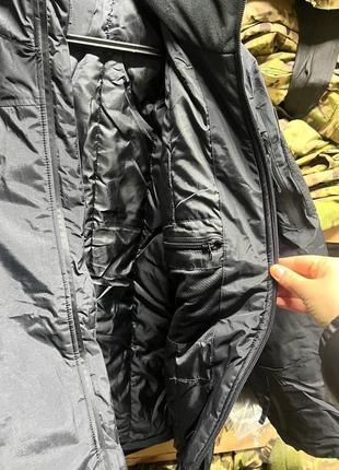 Мембранна куртка чорна level 710 фото