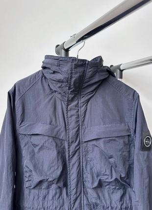 Нейлонова куртка вітровка нейлоновая ветровка marshall artist pocket nylon jacket stone island cp company2 фото