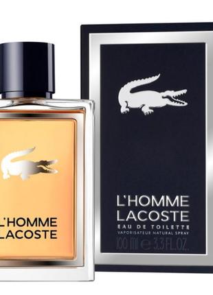 Оригінал lacoste l'homme 100 ml ( лакоста л хом ) туалетна вода