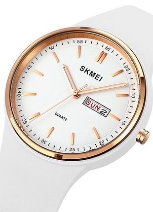 Skmei жіночий годинник skmei vivo white