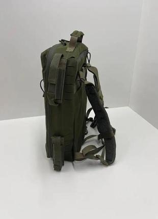 Тактичний медичний рюкзак з 4 контейнерами + 4 на торцях підсу...2 фото