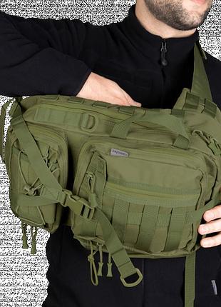 Рюкзак tactical city bag 20l олива 7