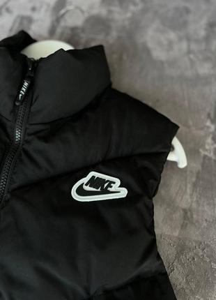 Жилетка nike чоловіча жилетка nike pro чорна жилетки найк безрукавка nike жилетка nike pro жилет nike жилет5 фото