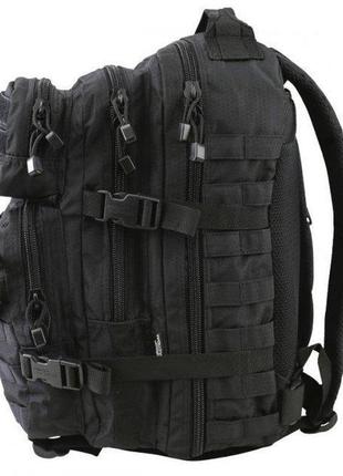 Тактичний штурмовий рюкзак kombat tactical 28л чорний4 фото