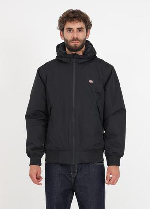 Легкая мужская куртка dickies new sarpy dk0a4xg8blk1blk1 оригинал2 фото