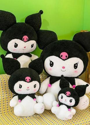 Sanrio куромі 70 см велика м'яка іграшка аніме хеллоу китти kuromi hello kitty хелоу