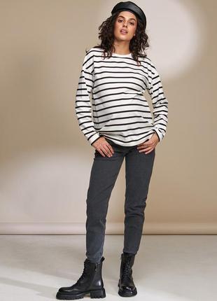 Стильні джинси mom для вагітних ivonne1 фото