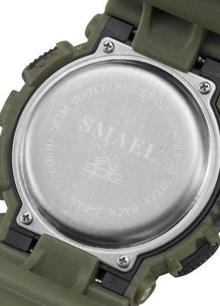 Smael чоловічі водостійкі спортивні тактичні годинники smael f...8 фото