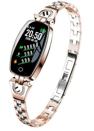 Uwatch розумний смарт-годинник smart supermiss rosegold