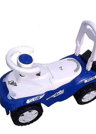 Автомобиль каталка-толокар orion дракоша 198 синий-белый