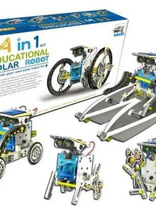Робот-конструктор на сонячних батареях solar robot 14-12 фото