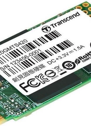 Жесткий диск (ssd) m.2 120gb transcend mts420 (ts120gmts420s)