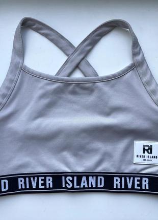 Спортивный топ river island подростковый на девочку 11-12 лет, 13-14 лет, 152 см на спорт, танцы5 фото