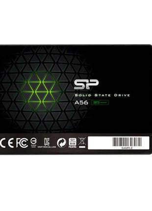Жесткий диск (ssd) 2.5" 512gb silicon power a56 (sp512gbss3a56...